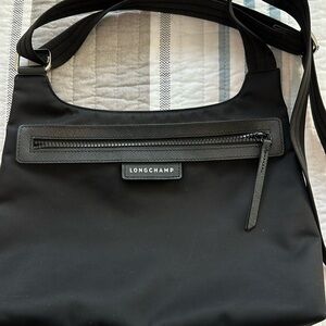Longchamp Le Pliage Neo’ Nylon Crossbody Bag - Black